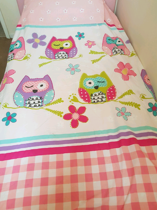 kids single duvet and pillow